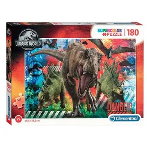 Clementoni - 29106 - SuperColor 180 pieces - Jurassic World