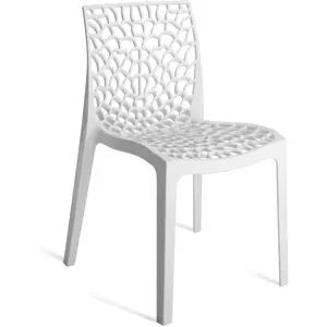 Comparateur de prix : Chaise de jardin - GREEN BOHEME - Gruvyer - En polypropylène - Blanc