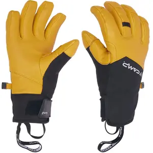 Camp G Crest - Gants alpinisme homme Black / Yellow L pas cher