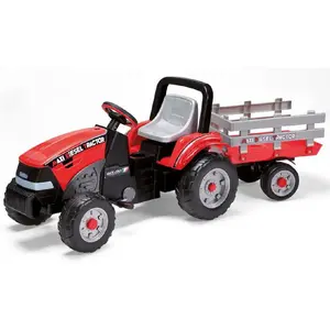 Comparateur de prix : Tracteur à pédales - Maxi Diesel avec remorque - PEG PEREGO
