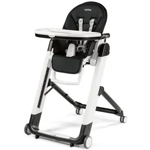 Comparateur de prix : Chaise haute évolutive Peg Perego Siesta Follow Me Licorice - Noir