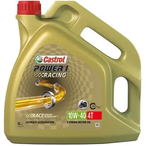 Comparateur de prix : CASTROL Huile-Additif Power 1 Racing 4T - Synthetique / 10W40 / 4L