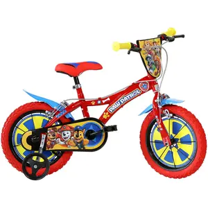 Dino Paw Patrol Vélo Garçon 14 pouces 24 cm Garçon Frein à serrer RougeVendu parkaufland
