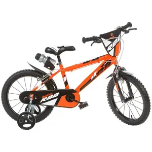 Vélo enfant - Dino Bikes - R88 - 16 pouces - Freins avant et arrière - Couleur orange