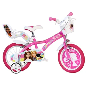 Comparateur de prix : DINO BIKES Vélo pour Fille Barbie 14" Convient aux Filles de 95 à 115 cm. Code Art. 614G-02BA