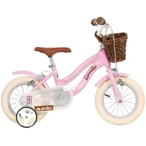 DINO BIKES Vélo Fille Dino Bikes Aurelia Rétro Rose 12 Pouces pas cher