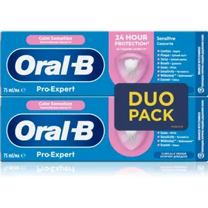 Oral-B Pro-Expert Calm Sensation dentifrice apaisant 2x75 ml