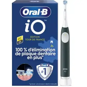 Brosse à dents électrique ORAL-B a dents iO2 EDITION TOUR DE FRANCE pas cher