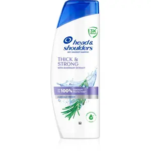 Head & Shoulders Thick & Strong with Rosemary Extract shampoing antipe... pas cher