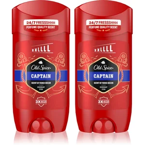 Old Spice Captain déodorant solide pour homme 2x85 ml pas cher