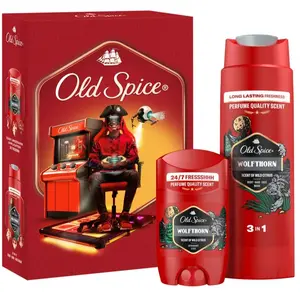 Old Spice Wolfthorn Gamer coffret cadeau pour homme pas cher