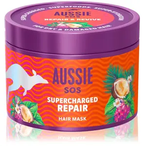 Aussie SOS Supercharged Repair masque cheveux 500 ml pas cher