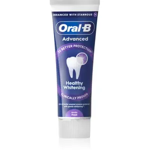 Oral-B Advanced Healthy Whitening dentifrice blanchissant doux Arctic Fresh 75 ml pas cher