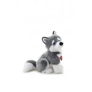 Comparateur de prix : Peluche Husky Trudi Sevi - 122272 - Jouet Premier Age - 26 cm - Collection Plush