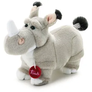 Trudi Peluche - Trudi Classic Exotiques - Rhinocéros Napoléon : 24 Cm