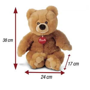 Comparateur de prix : Trudi, Peluche réaliste, toute douce, Ours Ettore M, TUD25610