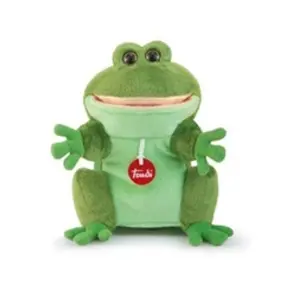 Trudi marionnette grenouille 25 cm vert pas cher