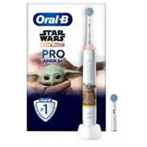 Comparateur de prix : Brosse à dents électrique ORAL-B Pro 3 Teen Baby Yoda + 1 brossette TU