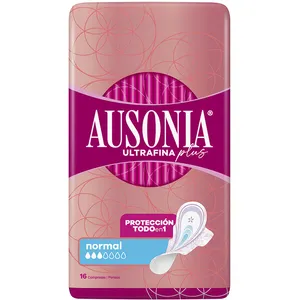 Comparateur de prix : Ausonia Ultrafina Plus compresas normal alas 16 u