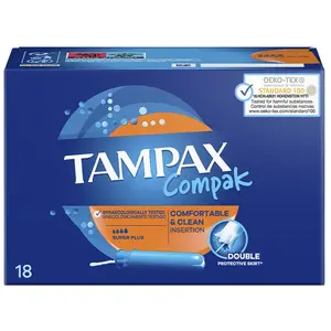 Always Tampax Compak Tampón Super Plus 18udsVendu pardocmorris