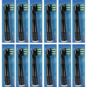 Oral-B Brosses à dents Pro CrossAction noir 12 pièces FFU pas cher