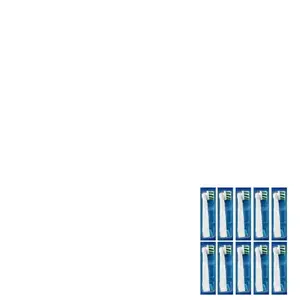 Comparateur de prix : Oral-B Pro Lot De 10 Brossettes De Rechange Cross Action, AUTHENTIQUES, Blanches, Nettoyage En Profondeur, Têtes Rondes, Embouts Pour Les Brosses A Dents Electriques Oral B Pro, Carton