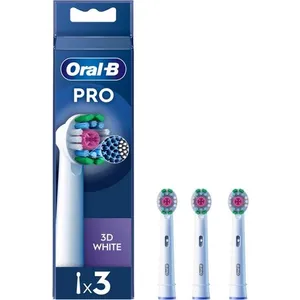 Comparateur de prix : Oral-B Pro 3D White - Brossettes pour brosse à dents - 3 unités