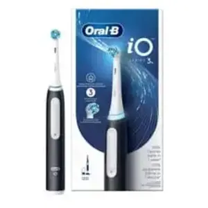 Comparateur de prix : Braun Oral-B Io 3N Brosse À Dents Électrique Noire, 1 Brossette 730744