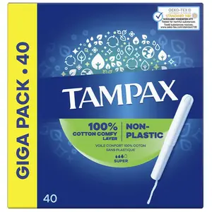 Tampax Super Tampons Manchon de Chargement 8 Unités