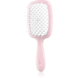 Comparateur de prix : Janeke Compact Superbrush en rose pâle - Brosse à cheveux démêlante légère