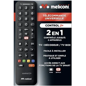 Télécommande universelle Meliconi Control 2+