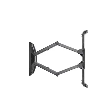 Comparateur de prix : Meliconi 480866 Support Mural Tv Pantographe Slim 400 Sdrp Plus Pour Tv De 32 A 80 81-203 Cm + Cable