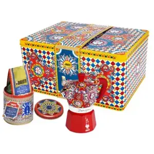 Cafetière italienne BIALETTI moka 3 tasses + café Dolce Gabbana pas cher
