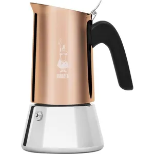 Comparateur de prix : Bialetti Cafetière Italienne 4 Tasses Cuivre Acier inoxydable 200 ml TU