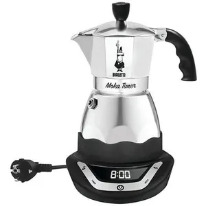Comparateur de prix : Bialetti Bialetti Moka Timer - Cafetière électrique - 3 tasses - noir