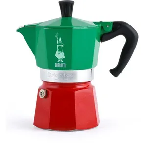 Comparateur de prix : Bialetti Cafetière Collection Italia Tricolore Moka Express 3 Tasses