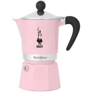 Cafetière italienne 6 tasses rose pastel - rainbow Bialetti 0006546 pas cher