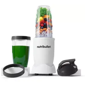Comparateur de prix : Mixeur - Nutribullet - Pro NB907MAW - 900 W - Blanc - 946 ml et 710 ml