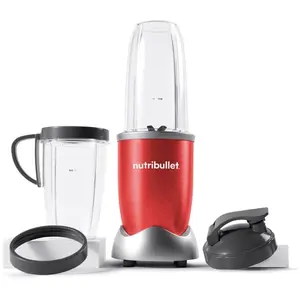 Comparateur de prix : NutriBullet NB907R 0,9 L Mixeur de cuisine 900 W Rouge, Argent