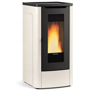 Extraflame - Poêle à granules canalisable Dahiana Plus vfs 10 kW Ivoire