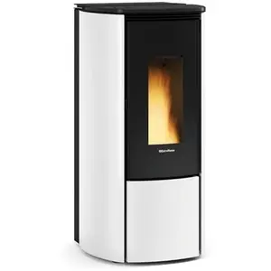 Poêle à Granulés Extraflame 001286100 Katia 9 Blanc pas cher