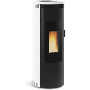 Comparateur de prix : Poêle à granulés de bois 8kw blanc Nordica Extraflame amikablanc