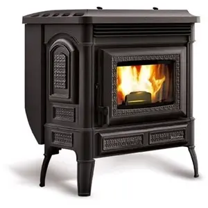 Nordica extraflame - poêle à granulés 8kw noir 1275002 - teodora evo 1275002 pas cher