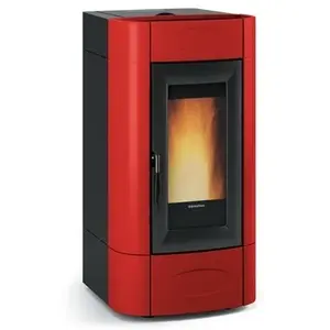Poêle à Granulés Extraflame 001283800 Isidora Idro H16 Bordeaux