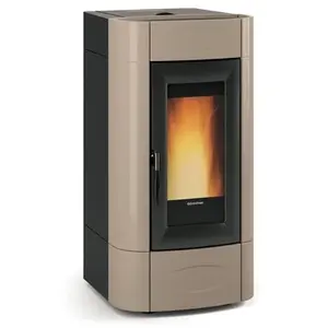 Poêle à Granulés Extraflame 001283802 Isidora Idro H16 Taupe Brillant pas cher