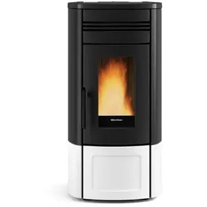 Poêle à Granulés Extraflame 001286425 Noris Lux Blanc