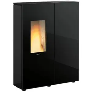 Poêle à Granulés Extraflame 001285006 Sharon Plus Crystal Noir pas cher
