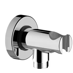 Comparateur de prix : Bossini Universal Raccord mural coudé avec support, C12000000030003,