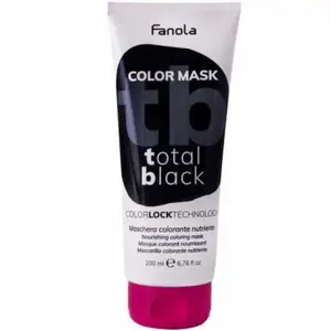 FANOLA Color Mask Total Black 200ml TU pas cher