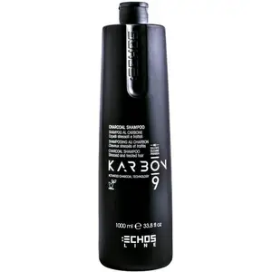 Echosline Shampooing au charbon Karbon 9 pour cheveux abîmés - 1000 ml pas cher